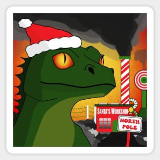 King Gizzard and the Lizard Wizard - Petrodragonic Christmas Sticker